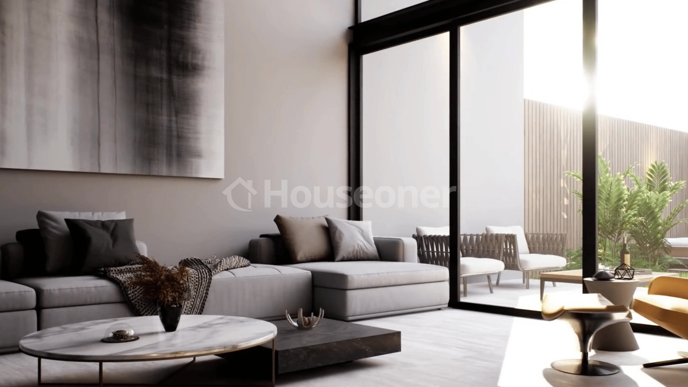 Houseoner casa modular prefabricada interiores bonitos salones estilos de casas con mesa y jardin escaleras