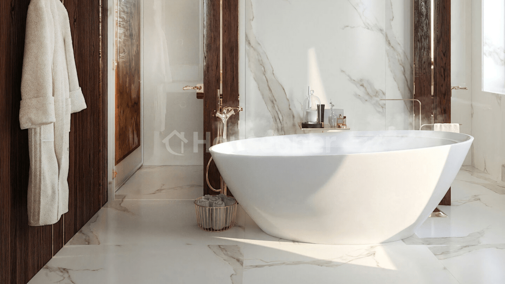 Houseoner diseño moderno baño modular prefabricada estilo de casa y jardin interior bonito