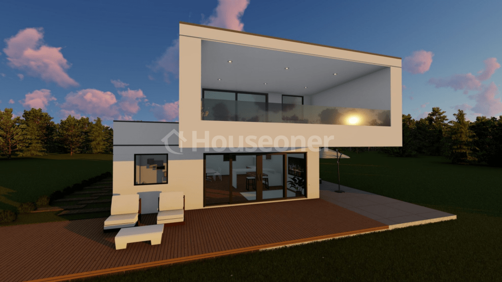 Houseoner Moses modernos modulares prefabricada estilos de casas y jardines interior bonitos