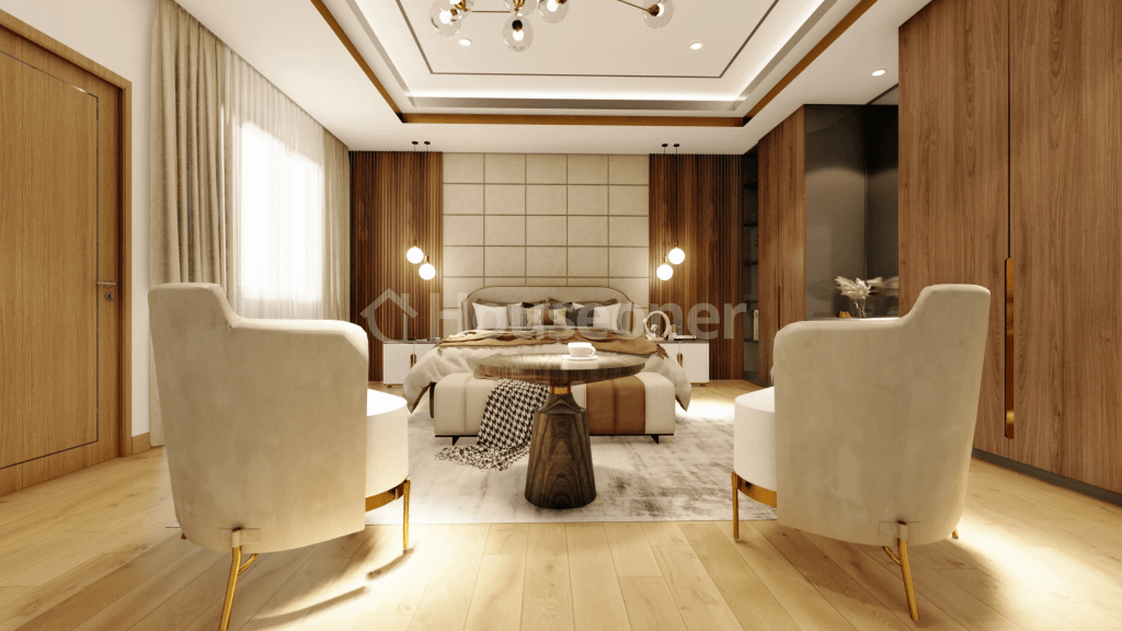 diseño de inteiorismo de madera
