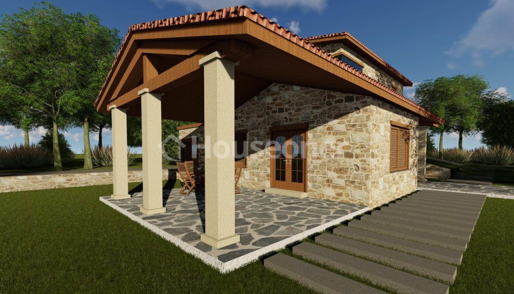 Casas prefabricada de hormigón y madera Lipsio