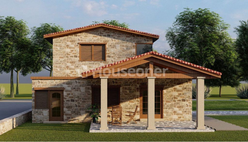 Casas prefabricada de hormigón y madera Lipsio